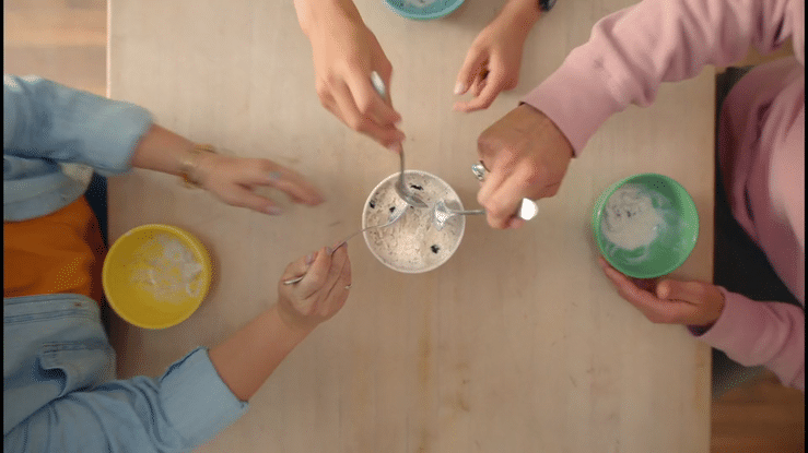 A continuation from last year’s campaign. This time with a bit more attitude. Tillamook has stepped into a new direction with more colorful execution and an eerily familia voice. That’s our creative John’s voice over on the final spot. Things are look